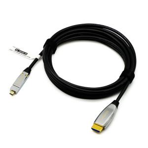 하이브리드 광 Ultra HDMI TO MICRO HDMI Ver2.1 8K AOC케이블 80M ML-A8C080