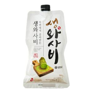 주비푸드 자연에서 갈아만든 생와사비 750g 무료 아이스포장