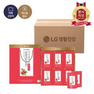 24년 추석 LG생활건강 선물세트 리튠 석류콜라겐백수오진액 골드 50ML*24포 x 6개