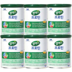 셀렉스 프로틴 고소한맛 304g 6캔 / 단백질 필수아미노산 보충제