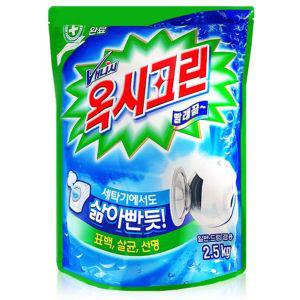 옥시크린 2.5kg 표백제 리필 일반드럼겸용