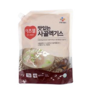 CJ 이츠웰 맛있는 사골엑기스 1kg×2개/