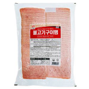 사조오양 불고기구이햄1kg(슬라이스)/샌드위치/토스트