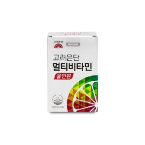 고려은단 멀티비타민 올인원 1560mg x 60정 1통 I