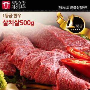 [롯데백화점]인정식탁 1등급 한우 해밀농장 살치살 500g