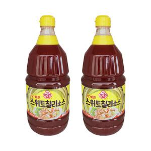 오뚜기 오쉐프 스위트칠리 소스 2.1kg 2개