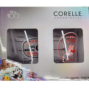 코렐 코디네이츠 X 디즈니 유리컵 2P CORELLE