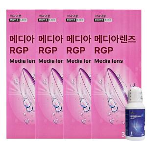 메디아렌즈 RGP 하드렌즈용액 360ml X 4개 + 메디 RGP 크리너 60ml