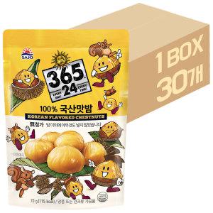 사조 국산 맛밤 70g x 30개 / 간식 안주