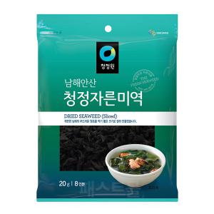 청정원 남해안산 청정 자른미역 20g