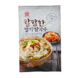 본고장 생면 멸치칼국수 2인 1봉 / 한끼식사 즉석요리 국수 칼국수 우동