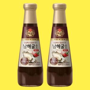 CJ제일제당 백설 남해 매운 굴소스 350g 2개