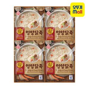 오뚜기 오즈키친 영양닭죽 450g 4개