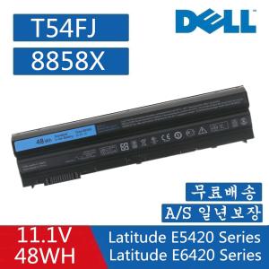 DELL E5420  E6520 노트북 배터리 8858X T54F3 T54FJ Latitude E5421 E5430