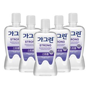 가그린 스트롱, 750ml, 5개