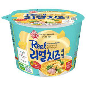 오뚜기 리얼치즈라면 큰컵