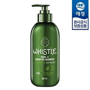 [애경]휘슬 허브4 반려동물 약용샴푸 500ml x1개 (강아지/고양이겸용)