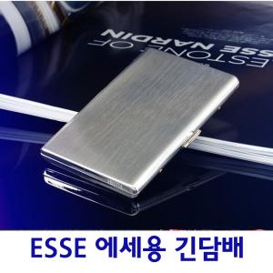 에쎄용 담배케이스 ESSE 긴담배 선물 메탈 스틸 선물