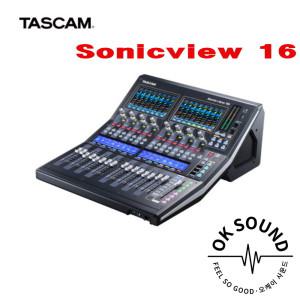 TASCAM SONICVIEW 16 디지털 믹서