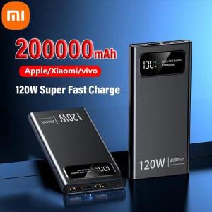 샤오미 초고속 충전 보조배터리 대용량 외장 모바일 120W 200000mAh