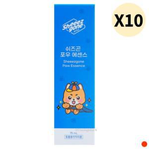 쉬즈곤 강아지 고양이 발바닥 보습제 발밤 75ml X10