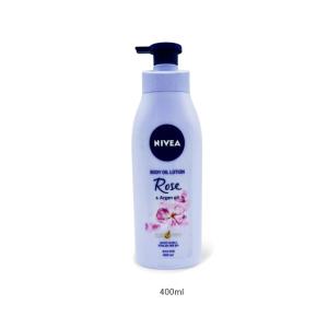 니베아 바디 오일로션 로즈 앤 아르간 오일 400ml