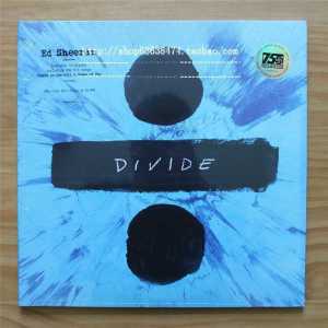 에드시런 LP판 레코드판 Divide 45rpm 컬러 엘피판