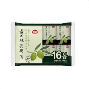 사조해표 올리브 도시락김 4g 16봉 x 8개