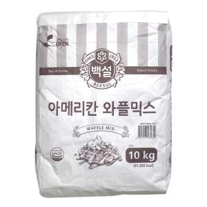 백설 아메리칸 와플믹스 10kg