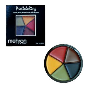 할로윈 특수분장 멍분장용 mehron 5색 프로컬러링 28g