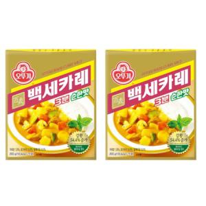 오뚜기 3분 백세카레 순한맛 200g 24개