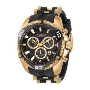 Invicta 인빅타 Bolt Chronograph 크로노그래프 Quartz Black Dial 쿼츠 블랙 다이얼 Men 남성 Watch 워치