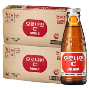 오로나민c 120ml x 100병 피로회복 드링크 비타민 음료