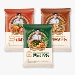 삼립 하이면 4봉+4봉 가쓰오 완도김 김치 우동 얼큰한맛 담백한맛 골라담기