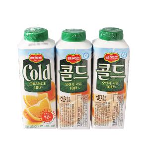 델몬트 콜드 오렌지맛 250ml x 24팩(1box)