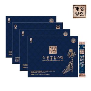 개성상인 녹용홍삼스틱 30포 x 4박스(총 120포) +쇼핑백 증정