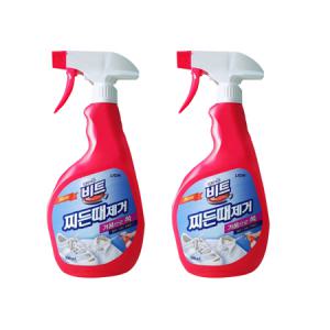 칼라,소매,운동화,거품으로 쏙 비트 찌든때제거제 500ml X2개