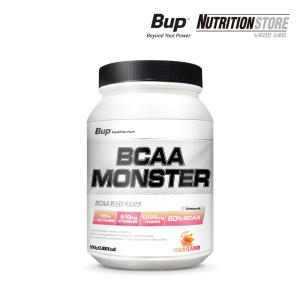 BCAA 몬스터 복숭아맛 500g 1통/아미노산/헬스보충제/종합보충제/비씨에이에이/BUP