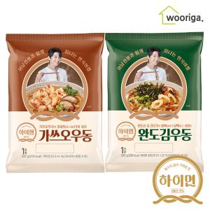 삼립 하이면 20봉 가쓰오우동 완도김 우동 국수 즉석식품 간편식품