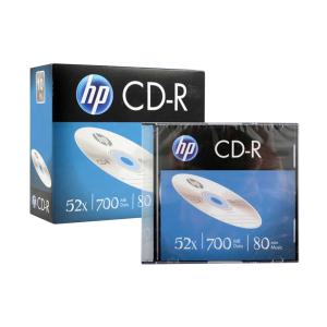 W HP CD-R 공CD 700MB 슬림케이스 1장 52배속 음악 노래 공씨디