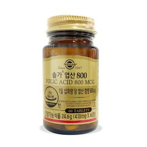 솔가 엽산 800 403mg 60정