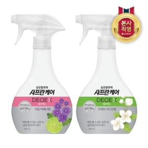 케어 데오엑스 섬유탈취제 500ml X 2개 [버베나 자스민]택1