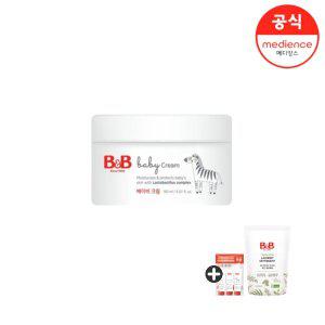 [비앤비] 유아 신생아 베이비 크림 150ml 1입+비건 800ml 1입