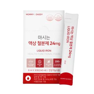 마미앤대디 임산부 액상 철분제 영양제 24mg