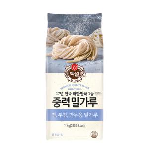 백설 중력 면 부침 만두용 밀가루 1kg