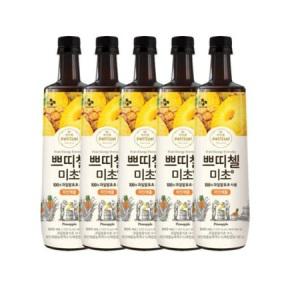 쁘띠첼 미초 파인애플 900ml x 5개