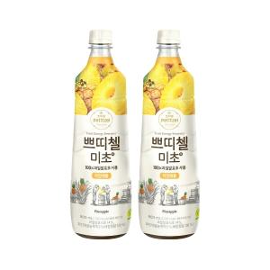 쁘띠첼 미초 파인애플 900ml x2개