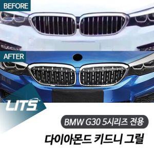 BMW G30 5시리즈 전용 다이아몬드 키드니 그릴