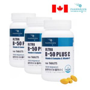 파마젠 울트라 B-50 플러스C (1150mg X 100정) x 3박스 활력비타민영양제