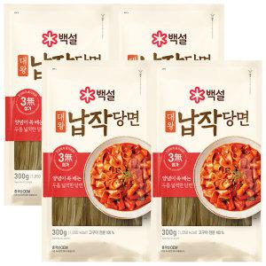 백설 납작당면 300g x 4개